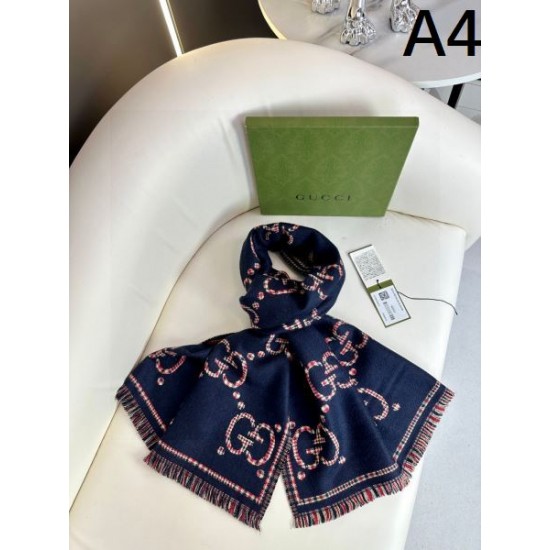 2025FW スカーフ GUCCI グッチ おしゃれ上級者の印象を演出する一枚