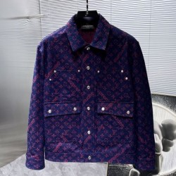 2025FW ジャケット LOUIS VUITTON ルイヴィトン 限定プリントの逸品