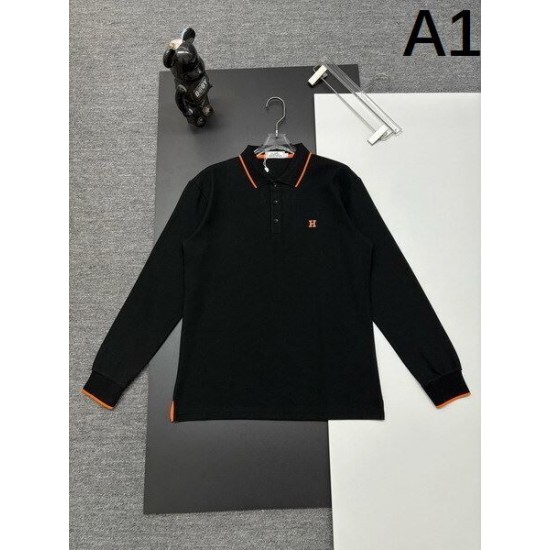 2025FW 長袖Tシャツ HERMES エルメス トップトレンドの洗練デザイン