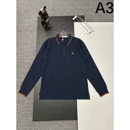 2025FW 長袖Tシャツ HERMES エルメス トップトレンドの洗練デザイン
