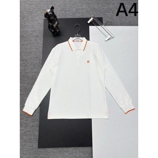 2025FW 長袖Tシャツ HERMES エルメス トップトレンドの洗練デザイン
