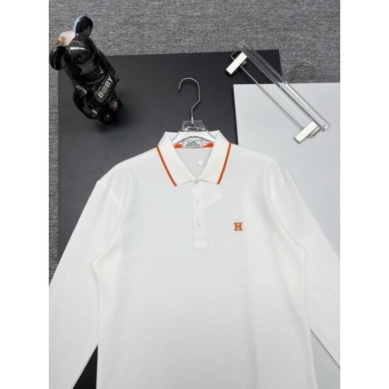 2025FW 長袖Tシャツ HERMES エルメス トップトレンドの洗練デザイン