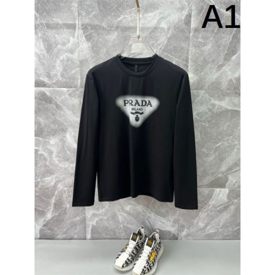 2025FW 長袖Tシャツ PRADA プラダ 人気モデル愛用の注目作