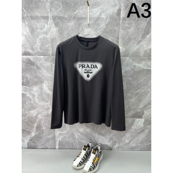 2025FW 長袖Tシャツ PRADA プラダ 人気モデル愛用の注目作