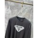 2025FW 長袖Tシャツ PRADA プラダ 人気モデル愛用の注目作