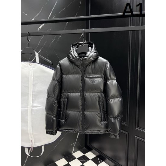 2025FW PRADA プラダ 印象深いデザイン ダウンジャケット