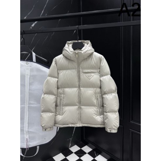 2025FW PRADA プラダ 印象深いデザイン ダウンジャケット