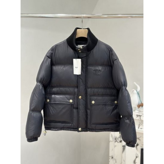 2025FW CELINE セリーヌ 洗練されたシンプルデザイン ダウンジャケット
