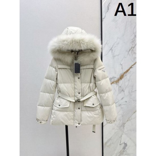 2025FW PRADA プラダ 新作セール中の冬物人気 ダウンジャケット