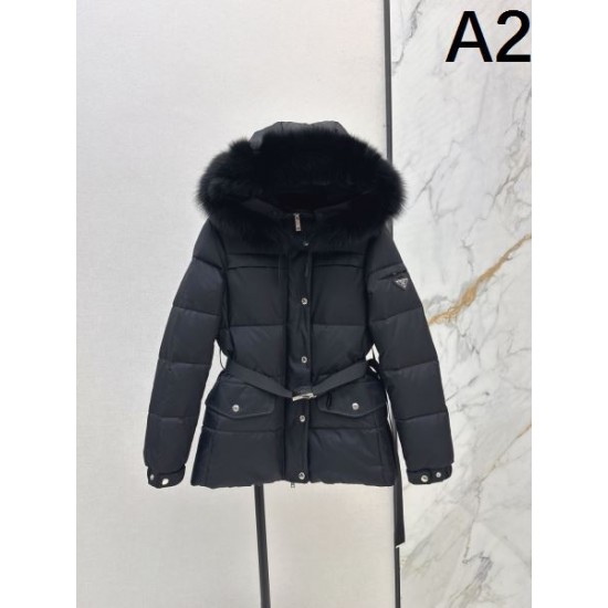 2025FW PRADA プラダ 新作セール中の冬物人気 ダウンジャケット