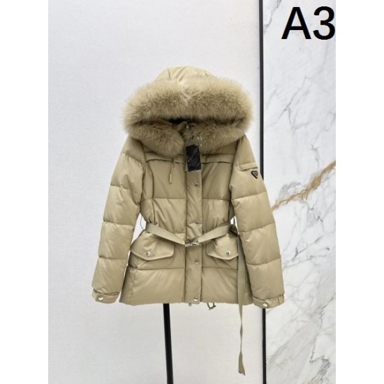 2025FW PRADA プラダ 新作セール中の冬物人気 ダウンジャケット