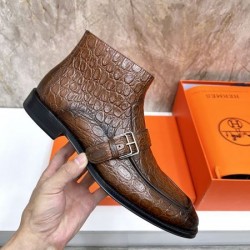 2025秋冬新作 HERMES エルメス メンズ用 ブーツ 今季トレンドの最注目アイテム