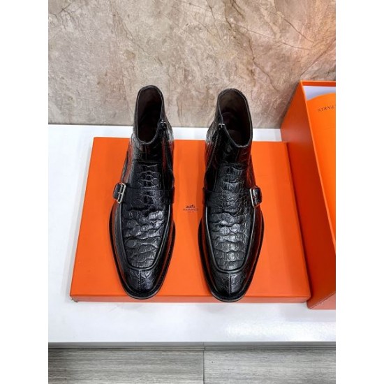 2025秋冬新作 HERMES エルメス メンズ用 ブーツ 今季トレンドの最注目アイテム