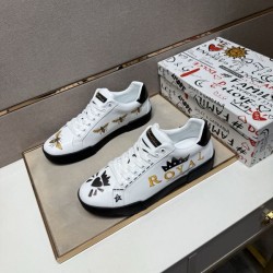 2025秋冬新作 DOLCE＆GABBANA ドルチェ＆ガッバーナ メンズ カジュアルシューズ 超人気 高級感あふれる一足