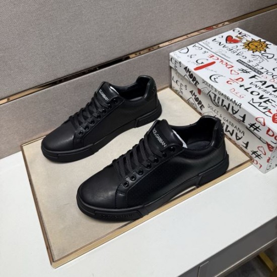 2025秋冬新作 DOLCE＆GABBANA ドルチェ＆ガッバーナ メンズ カジュアルシューズ 洗練デザインで話題