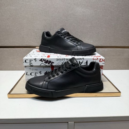 2025秋冬新作 DOLCE＆GABBANA ドルチェ＆ガッバーナ メンズ カジュアルシューズ 洗練デザインで話題