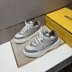 2025秋冬新作 FENDI フェンディ メンズ カジュアルシューズ 限定プリントが魅力