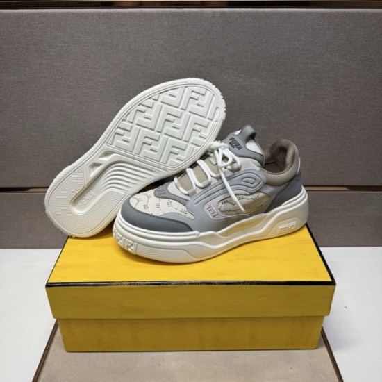 2025秋冬新作 FENDI フェンディ メンズ カジュアルシューズ 限定プリントが魅力