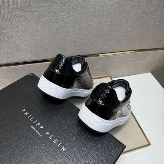 2025秋冬新作 PHILIPP PLEIN フィリッププレイン メンズ カジュアルシューズ 大特価セール中 限定モデル