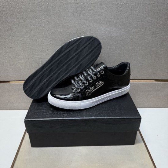 2025秋冬新作 PHILIPP PLEIN フィリッププレイン メンズ カジュアルシューズ 大特価セール中 限定モデル
