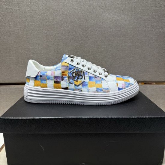 2025秋冬新作 PHILIPP PLEIN フィリッププレイン メンズ カジュアルシューズ 定番人気の最新コレクション