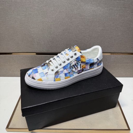 2025秋冬新作 PHILIPP PLEIN フィリッププレイン メンズ カジュアルシューズ 定番人気の最新コレクション
