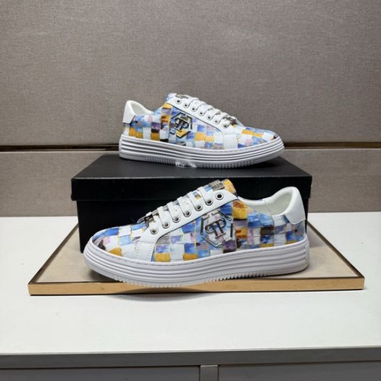 2025秋冬新作 PHILIPP PLEIN フィリッププレイン メンズ カジュアルシューズ 定番人気の最新コレクション