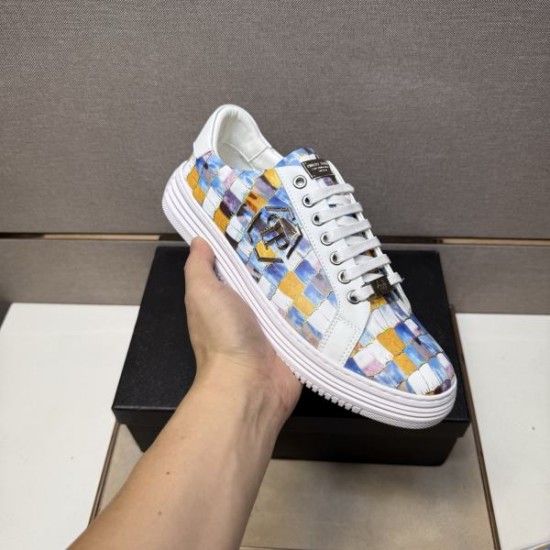 2025秋冬新作 PHILIPP PLEIN フィリッププレイン メンズ カジュアルシューズ 定番人気の最新コレクション
