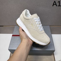 2025秋冬新作 PRADA プラダ メンズ カジュアルシューズ 大人の洗練スタイル