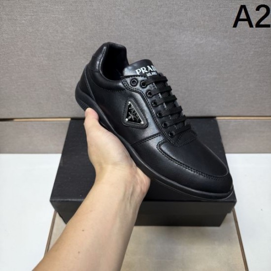 2025秋冬新作 PRADA プラダ メンズ カジュアルシューズ 定番モデルを求める方に最適