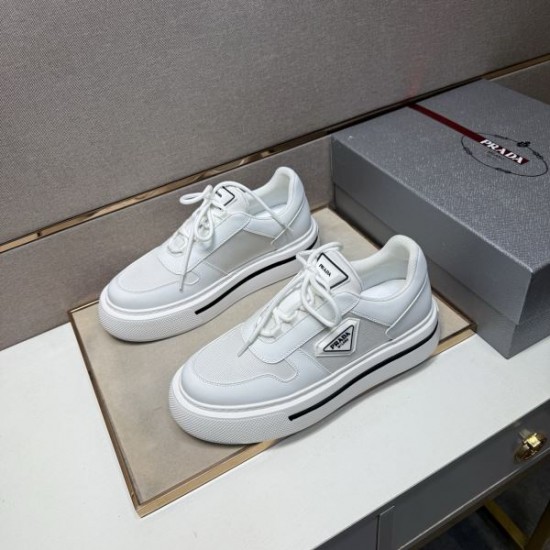 2025秋冬新作 PRADA プラダ メンズ カジュアルシューズ 絶対に手に入れたい限定モデル