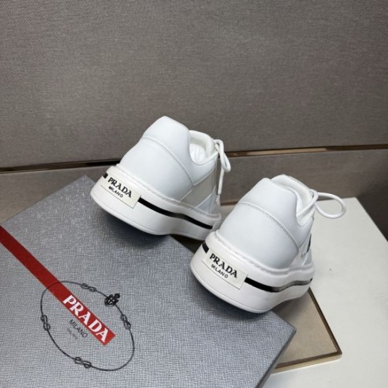 2025秋冬新作 PRADA プラダ メンズ カジュアルシューズ 絶対に手に入れたい限定モデル