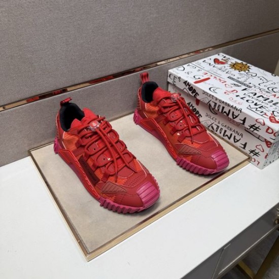2025秋冬新作 DOLCE＆GABBANA ドルチェ＆ガッバーナ メンズ スニーカー 華やかで上品なデザイン