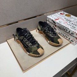 2025秋冬新作 DOLCE＆GABBANA ドルチェ＆ガッバーナ メンズ スニーカー 洗練されたスマートスタイル
