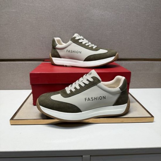2025秋冬新作 FERRAGAMO サルヴァトーレ フェラガモ メンズ スニーカー 冬季限定の新作セール