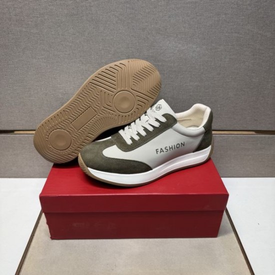 2025秋冬新作 FERRAGAMO サルヴァトーレ フェラガモ メンズ スニーカー 冬季限定の新作セール