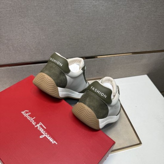 2025秋冬新作 FERRAGAMO サルヴァトーレ フェラガモ メンズ スニーカー 冬季限定の新作セール