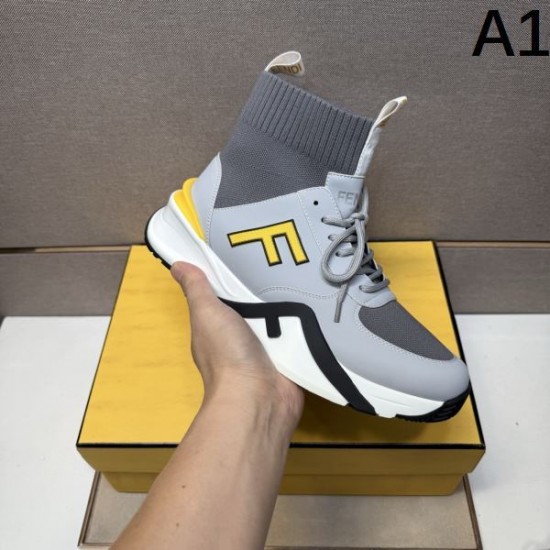 2025秋冬新作 FENDI フェンディ メンズ スニーカー 圧倒的高級感のプレミアムモデル