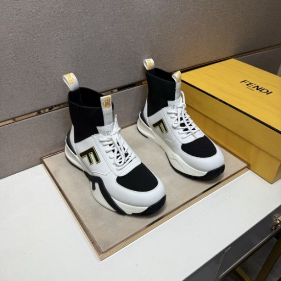 2025秋冬新作 FENDI フェンディ メンズ スニーカー 圧倒的高級感のプレミアムモデル