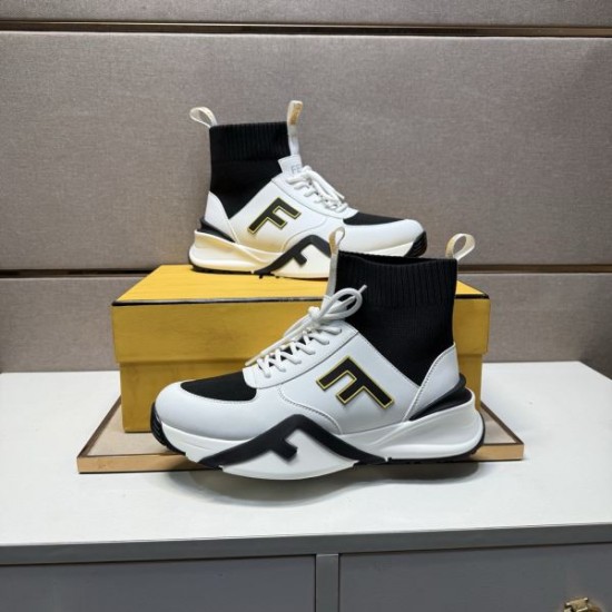 2025秋冬新作 FENDI フェンディ メンズ スニーカー 圧倒的高級感のプレミアムモデル