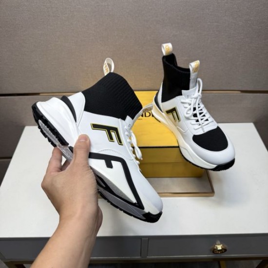 2025秋冬新作 FENDI フェンディ メンズ スニーカー 圧倒的高級感のプレミアムモデル