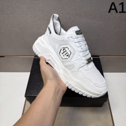 2025秋冬新作 PHILIPP PLEIN フィリッププレイン メンズ スニーカー 圧倒的支持を誇る人気モデル