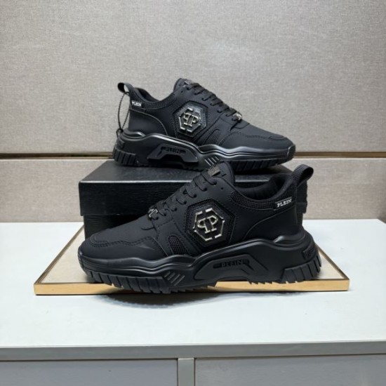 2025秋冬新作 PHILIPP PLEIN フィリッププレイン メンズ スニーカー 圧倒的支持を誇る人気モデル