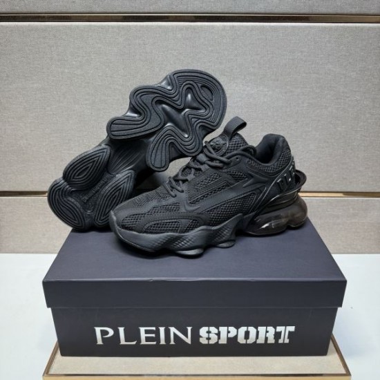 2025秋冬新作 PHILIPP PLEIN フィリッププレイン メンズ スニーカー 大人の魅力漂う上品な質感