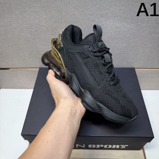2025秋冬新作 PHILIPP PLEIN フィリッププレイン メンズ スニーカー 話題沸騰の冬季新作