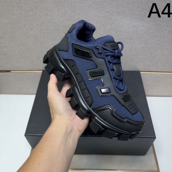2025秋冬新作 PRADA プラダ メンズ スニーカー 最新デザイン 一目惚れ必至の一足