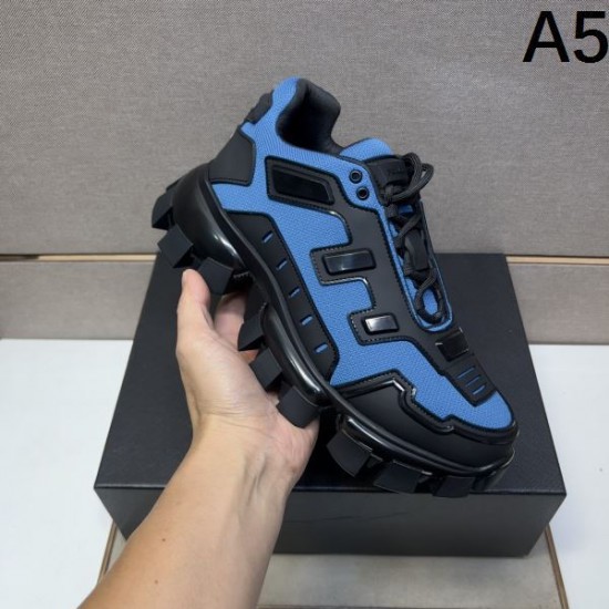 2025秋冬新作 PRADA プラダ メンズ スニーカー 最新デザイン 一目惚れ必至の一足