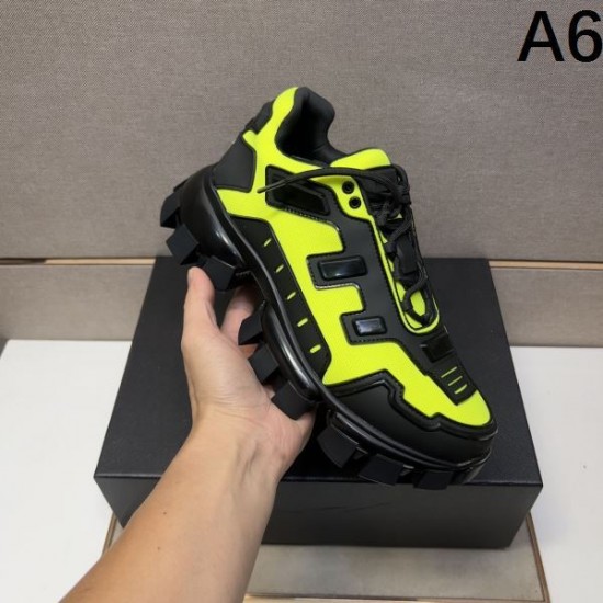 2025秋冬新作 PRADA プラダ メンズ スニーカー 最新デザイン 一目惚れ必至の一足