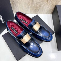 2025秋冬新作 DOLCE＆GABBANA ドルチェ＆ガッバーナ メンズ用 ビジネスシューズ 洗練された大人スタイル