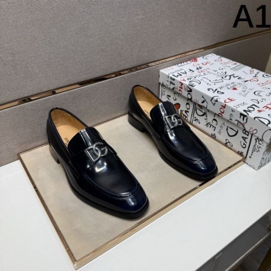 2025秋冬新作 DOLCE＆GABBANA ドルチェ＆ガッバーナ メンズ用 ビジネスシューズ 高見えで上品な印象